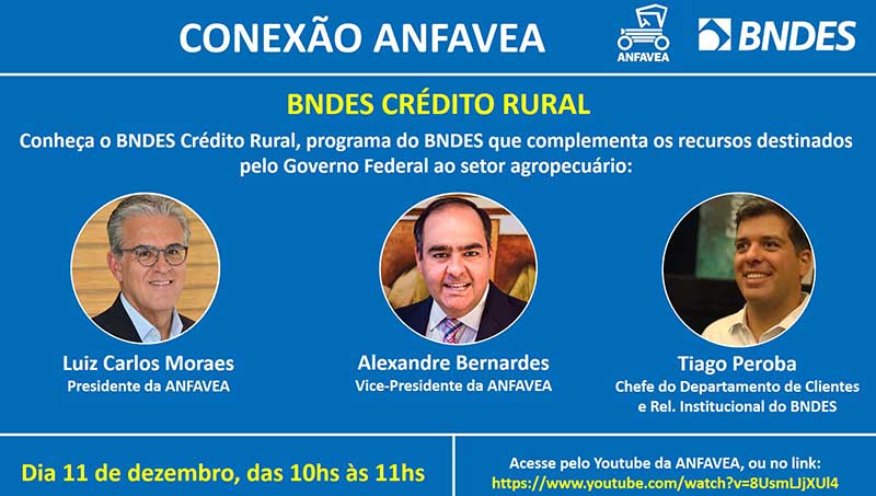 BNDES Crédito Rural, programa que complementa os recursos ao setor Agro