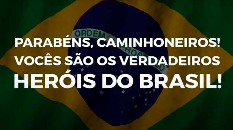 Homenagem da Anfavea aos caminhoneiros do Brasil (27/03/20)