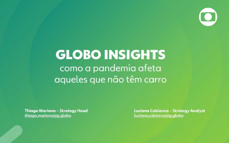 Como a Pandemia Afeta Aqueles que não tem Carro