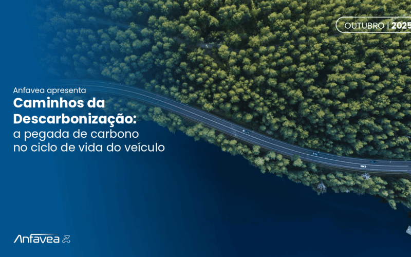 O terceiro estudo da Anfavea sobre descarbonização analisa a pegada de carbono dos veículos e as vantagens competitivas do Brasil na redução das emissões.